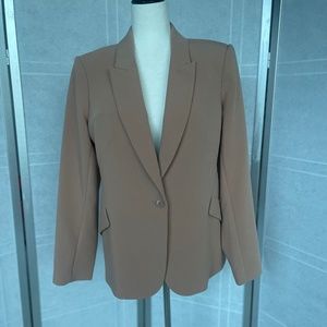 NWOT L'AGENCE Toasted Almond Chamberlain Blazer sz 10
